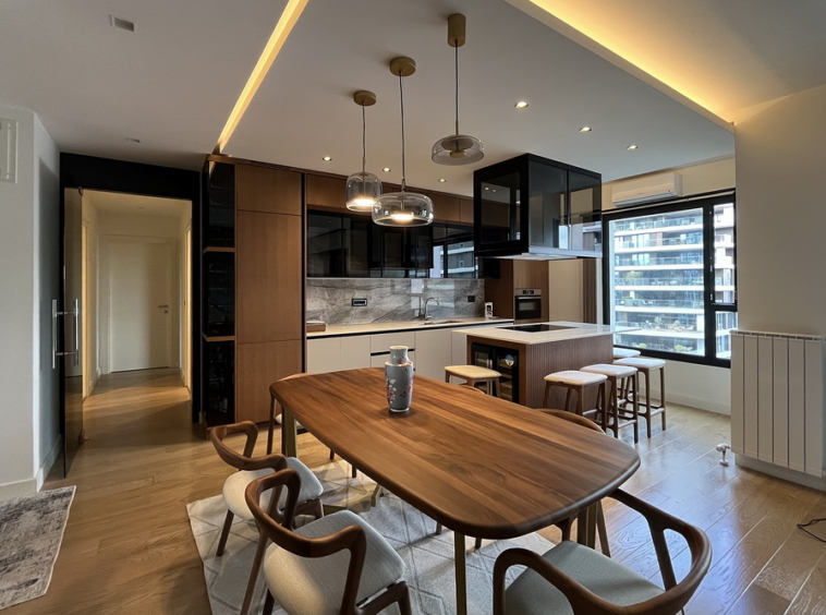 Trosoban stan, BW Terra - dnevna soba, trpezarija, kuhinja | 2-Br apartment, BW Terra - living room, dining room, kitchen