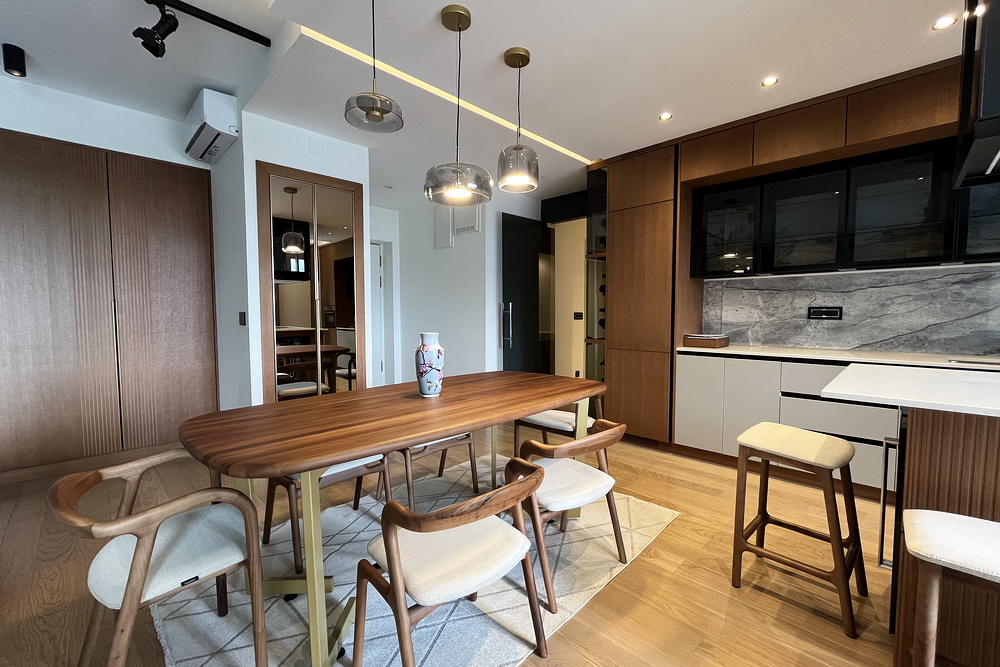 Trosoban stan, BW Terra - dnevna soba, trpezarija, kuhinja | 2-Br apartment, BW Terra - living room, dining room, kitchen