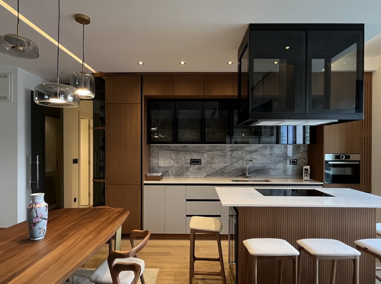 Trosoban stan, BW Terra - dnevna soba, trpezarija, kuhinja | 2-Br apartment, BW Terra - living room, dining room, kitchen