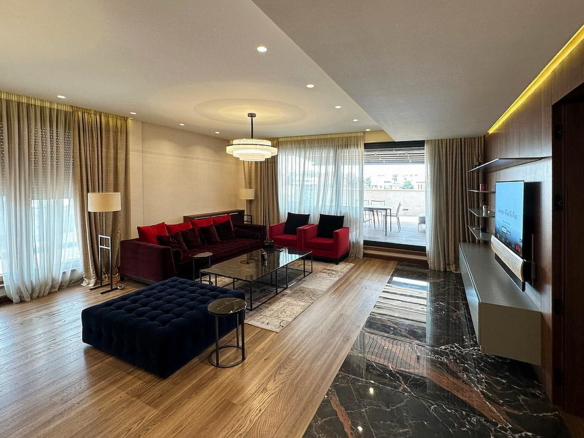 Petosobni penthaus, Vračar - dnevna soba | 4-Br penthouse apartment, Vračar- living room