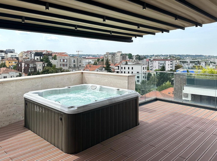 Petosobni penthaus, Vračar - terasa | 4-Br penthouse apartment, Vračar- terrace