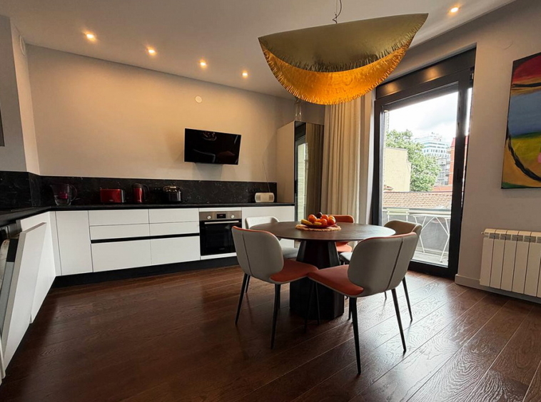 Petosoban stan, Palilula - dnevna soba, trpezarija, kuhinja | 4-Br apartment, Palilula - living room, dining room, kitchen