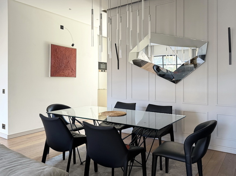 Trosoban stan, Dorćol - dnevna soba, trpezarija | 2-Br apartment, Dorćol - living room, dining room