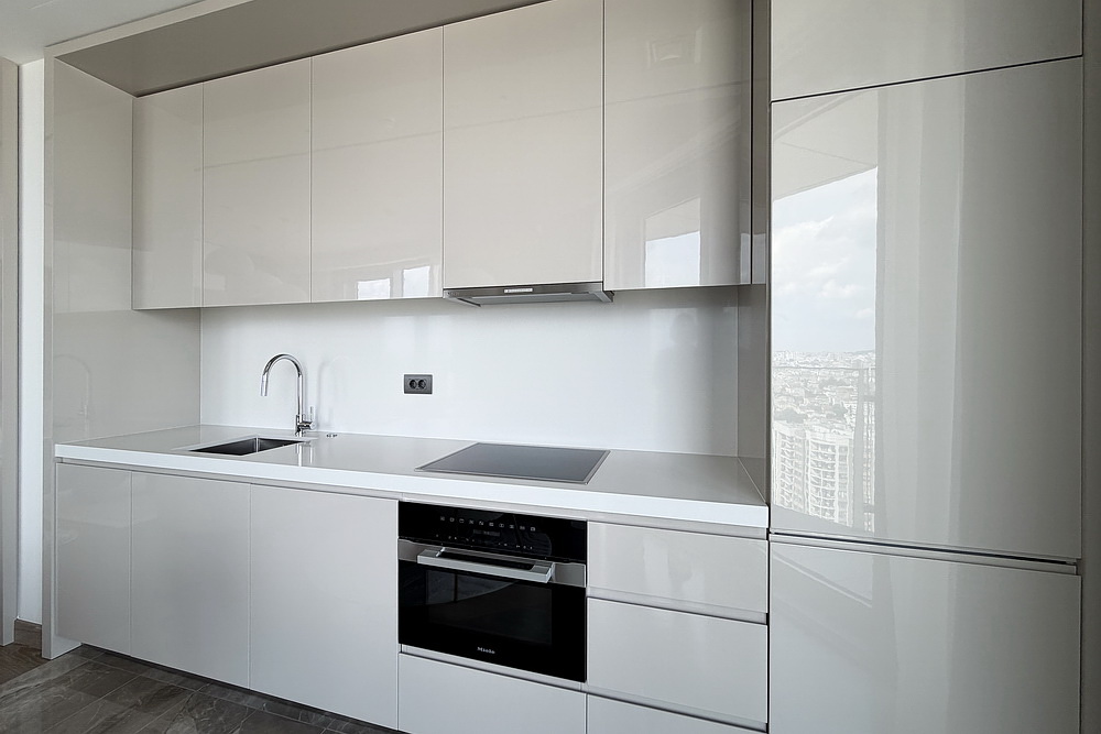 Dvosoban stan, The Residences at The St. Regis Belgrade - dnevna soba, trpezarija, kuhinja | 1-Br apartment, The Residences at The St. Regis Belgrade - living room, dining room, kitchen