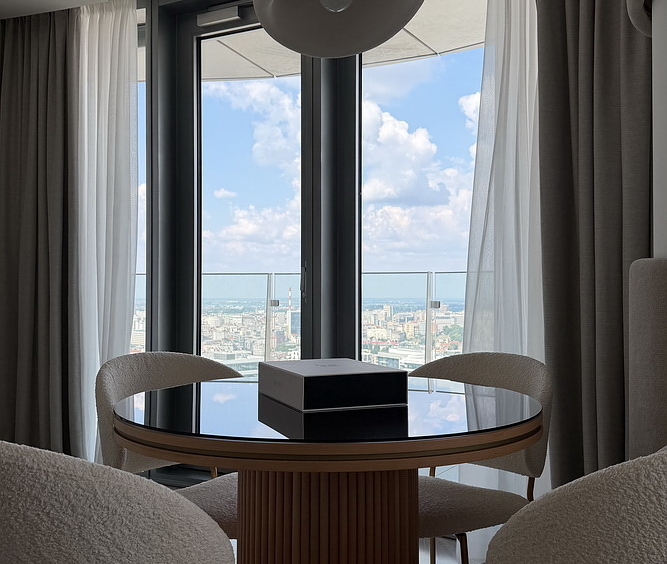 Dvosoban stan, The Residences at The St. Regis Belgrade - dnevna soba, trpezarija, kuhinja | 1-Br apartment, The Residences at The St. Regis Belgrade - living room, dining room, kitchen