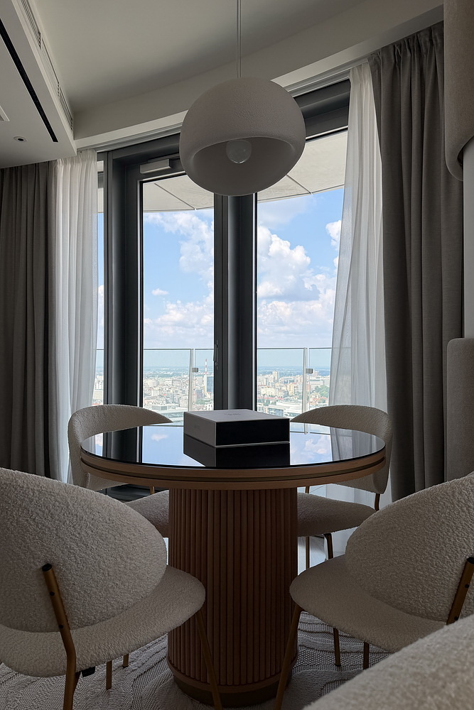 Dvosoban stan, The Residences at The St. Regis Belgrade - dnevna soba, trpezarija, kuhinja | 1-Br apartment, The Residences at The St. Regis Belgrade - living room, dining room, kitchen