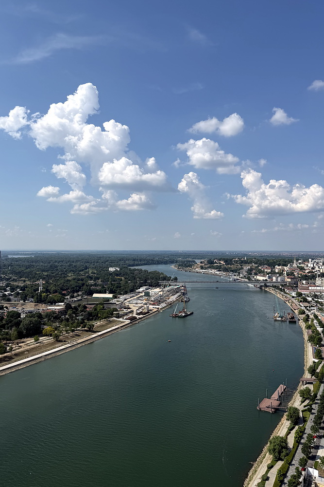 Dvosoban stan, The Residences at The St. Regis Belgrade - pogled s terase | 1-Br apartment, The Residences at The St. Regis Belgrade - view from the terrace