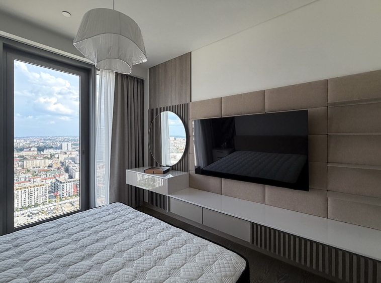 Dvosoban stan, The Residences at The St. Regis Belgrade - spavaća soba | 1-Br apartment, The Residences at The St. Regis Belgrade - bedroom
