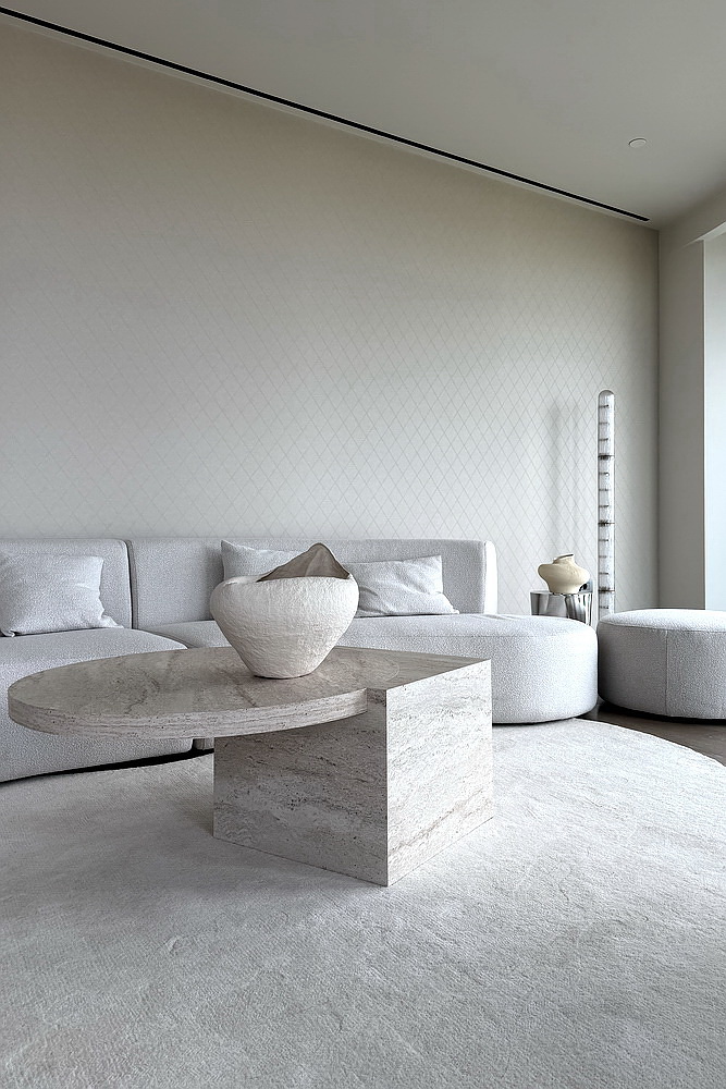 Trosoban stan, St. Regis Branded Residences - dnevna soba, trpezarija, kuhinja | 2-Br apartment, St. Regis Branded Residences - living room, dining room, kitchen