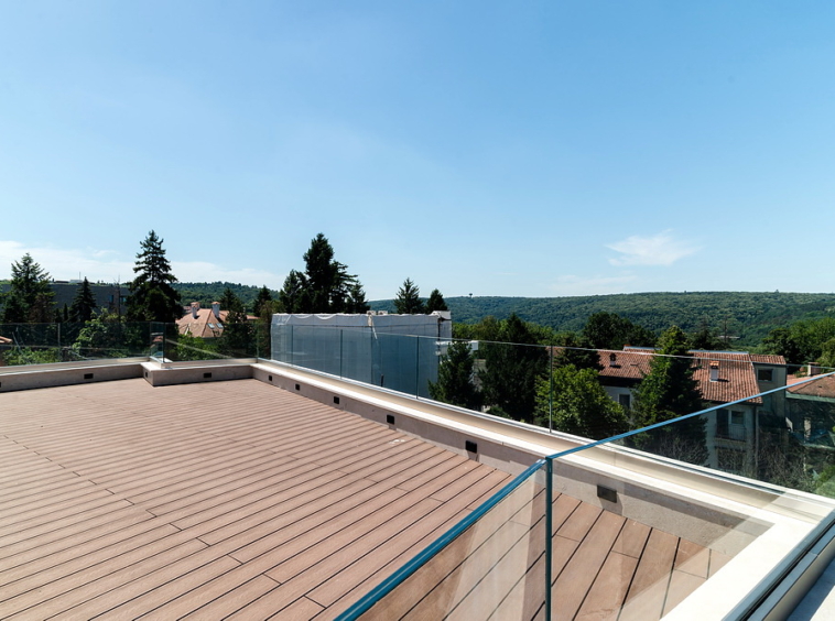 Vila, Dedinje - krovna terasa | Villa, Dedinje - roof terrace