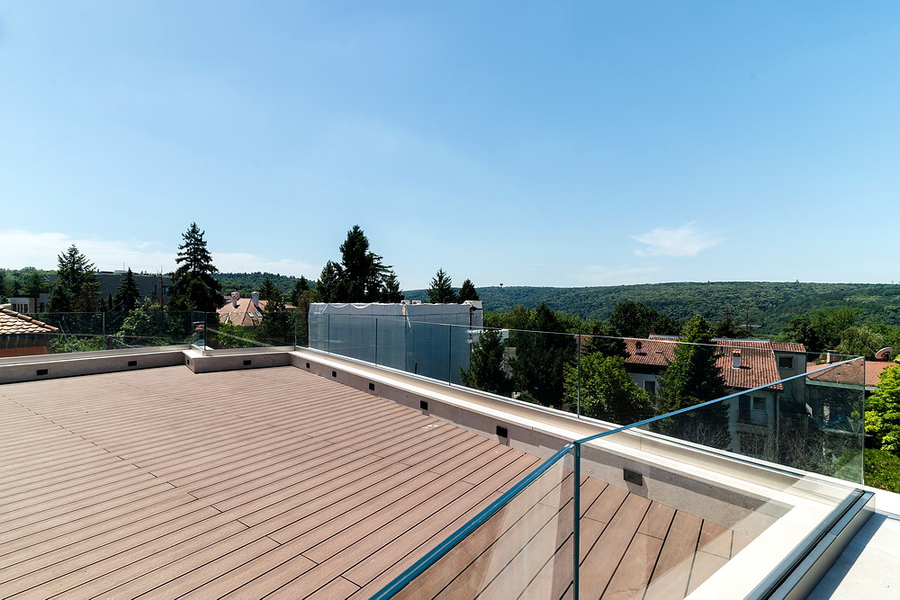 Vila, Dedinje - krovna terasa | Villa, Dedinje - roof terrace