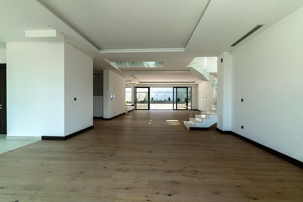 Vila, Dedinje - dnevna soba, trpezarija, kuhinja | Villa, Dedinje - living room, dining room, kitchen