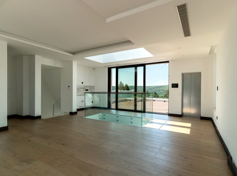 Vila, Dedinje - poslednji sprat, krovna terasa | Villa, Dedinje - top floor, roof terrace