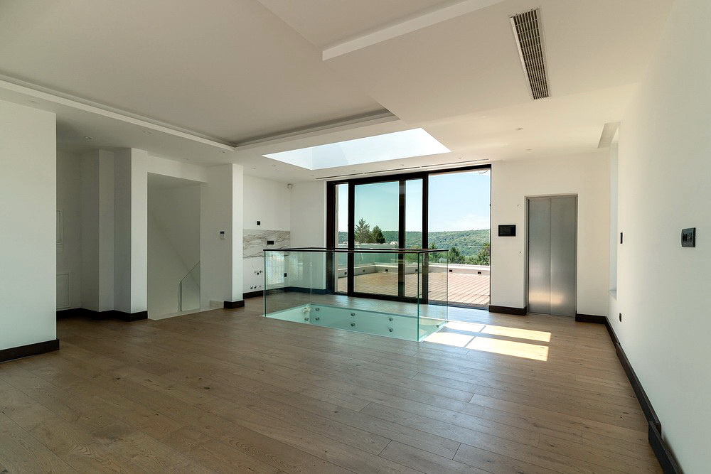 Vila, Dedinje - poslednji sprat, krovna terasa | Villa, Dedinje - top floor, roof terrace