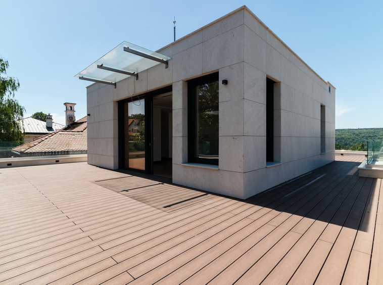 Vila, Dedinje - krovna terasa | Villa, Dedinje - roof terrace
