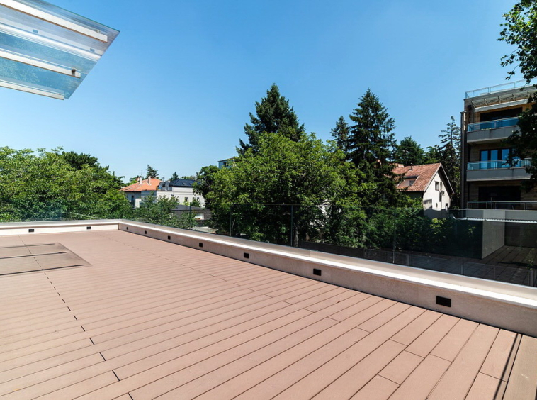 Vila, Dedinje - krovna terasa | Villa, Dedinje - roof terrace