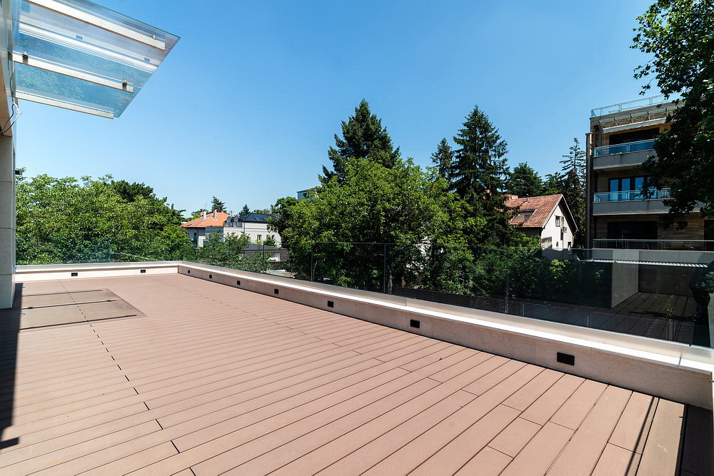 Vila, Dedinje - krovna terasa | Villa, Dedinje - roof terrace