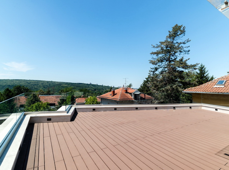 Vila, Dedinje - krovna terasa | Villa, Dedinje - roof terrace