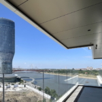 Dvosoban stan, BW Riviera - pogled s terase | 1-Br apartment, BW Riviera - view from the terrace