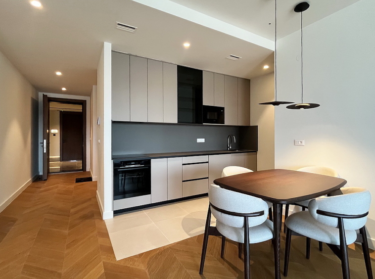 Dvosoban stan, BW Riviera - dnevna soba, trpezarija, kuhinja | 1-Br apartment, BW Riviera - living room, dining room, kitchen
