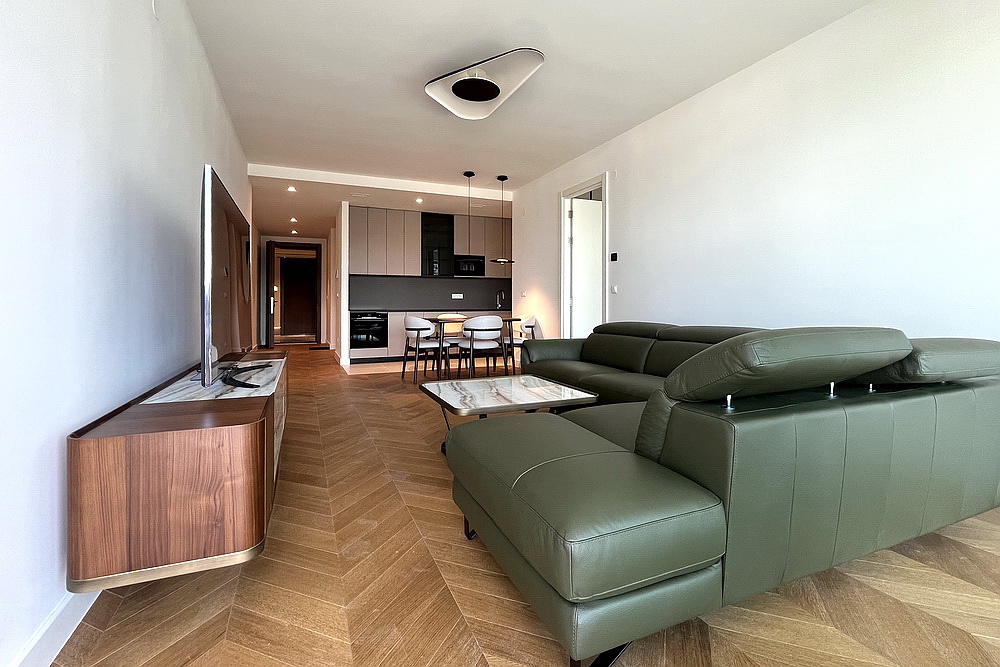 Dvosoban stan, BW Riviera - dnevna soba, trpezarija, kuhinja | 1-Br apartment, BW Riviera - living room, dining room, kitchen