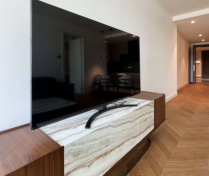 Dvosoban stan, BW Riviera - dnevna soba, trpezarija, kuhinja | 1-Br apartment, BW Riviera - living room, dining room, kitchen