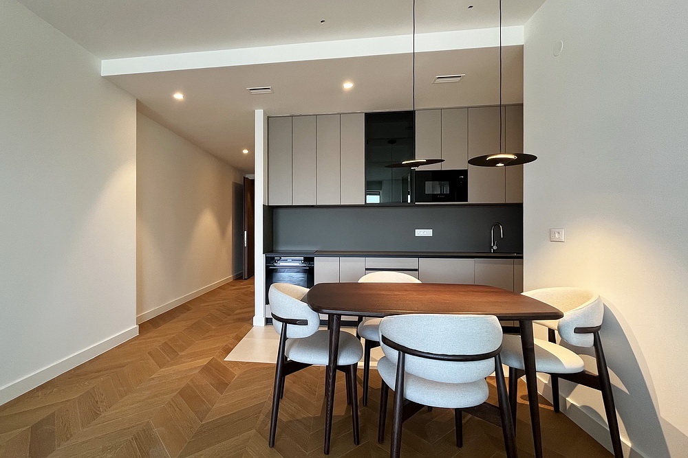 Dvosoban stan, BW Riviera - dnevna soba, trpezarija, kuhinja | 1-Br apartment, BW Riviera - living room, dining room, kitchen