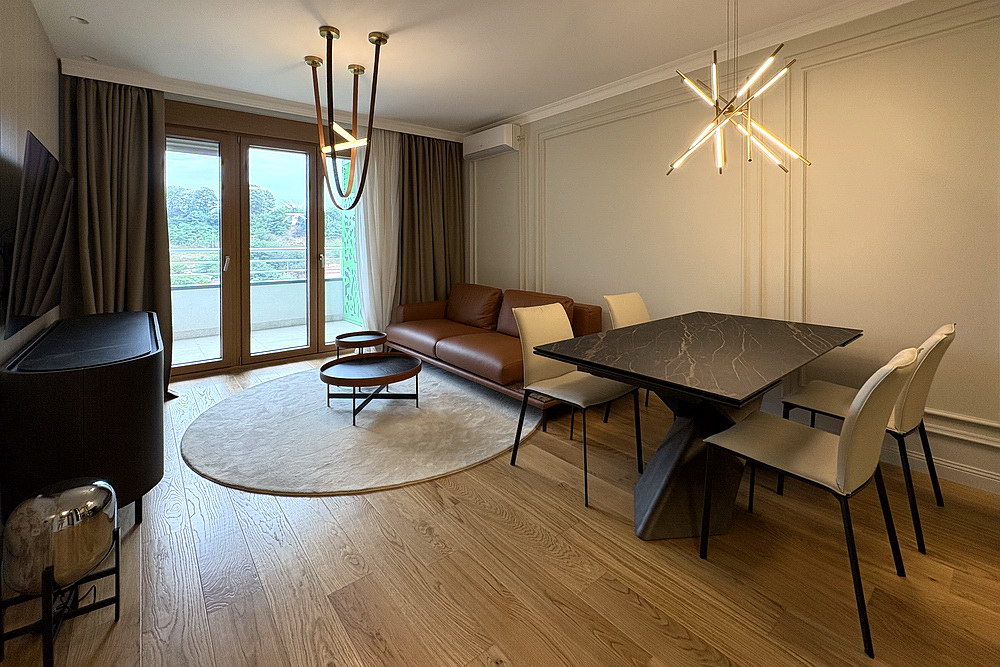 Trosoban stan, Elixir Garden - dnevna soba, trpezarija, kuhinja | 2-Br apartment, Elixir Garden - living room, dining room, ktichen