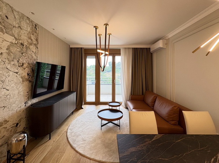 Trosoban stan, Elixir Garden - dnevna soba, trpezarija, kuhinja | 2-Br apartment, Elixir Garden - living room, dining room, ktichen