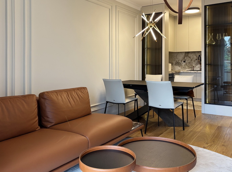 Trosoban stan, Elixir Garden - dnevna soba, trpezarija, kuhinja | 2-Br apartment, Elixir Garden - living room, dining room, ktichen