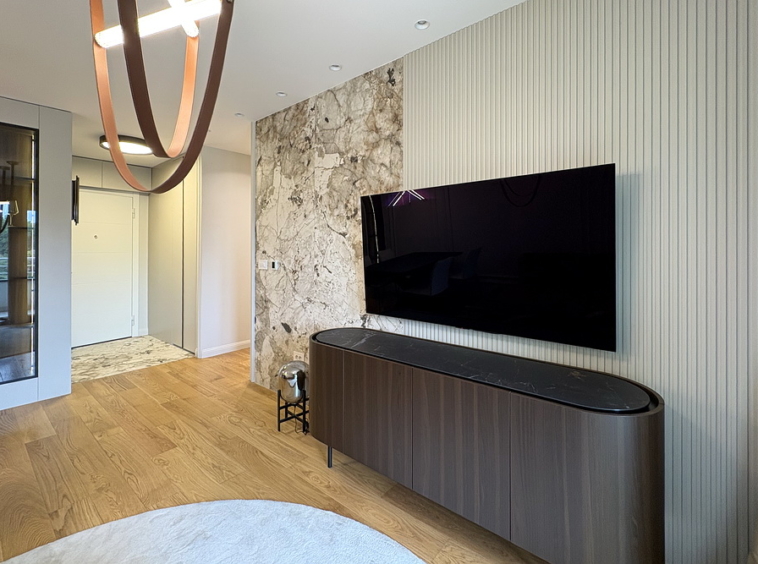 Trosoban stan, Elixir Garden - dnevna soba, trpezarija, kuhinja | 2-Br apartment, Elixir Garden - living room, dining room, ktichen