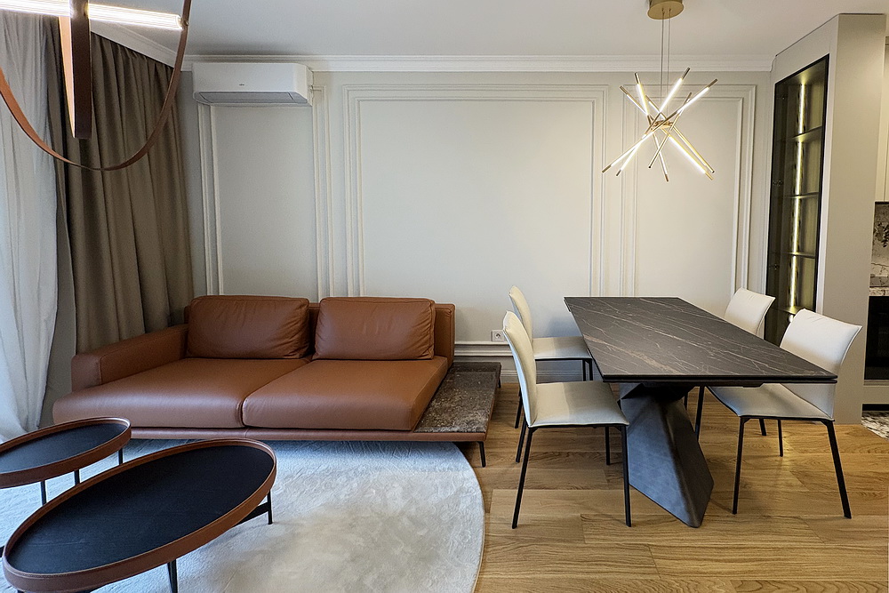 Trosoban stan, Elixir Garden - dnevna soba, trpezarija, kuhinja | 2-Br apartment, Elixir Garden - living room, dining room, ktichen
