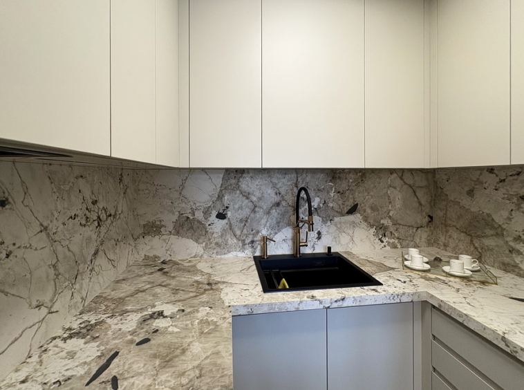 Trosoban stan, Elixir Garden - dnevna soba, trpezarija, kuhinja | 2-Br apartment, Elixir Garden - living room, dining room, ktichen