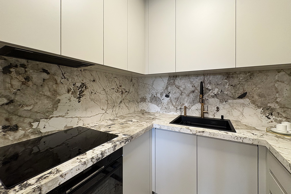 Trosoban stan, Elixir Garden - dnevna soba, trpezarija, kuhinja | 2-Br apartment, Elixir Garden - living room, dining room, ktichen