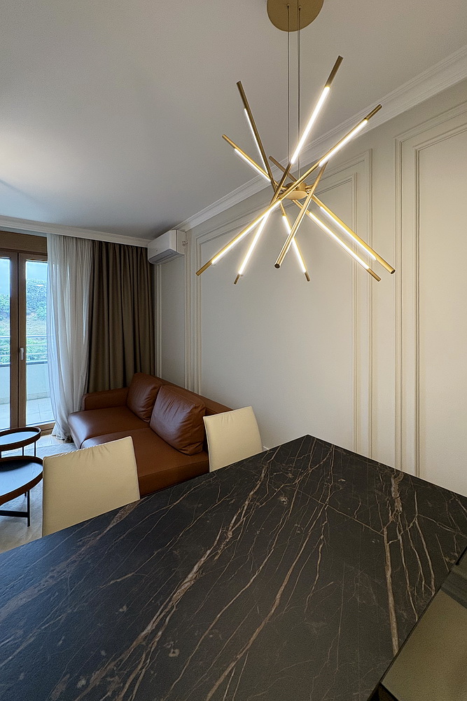 Trosoban stan, Elixir Garden - dnevna soba, trpezarija, kuhinja | 2-Br apartment, Elixir Garden - living room, dining room, ktichen