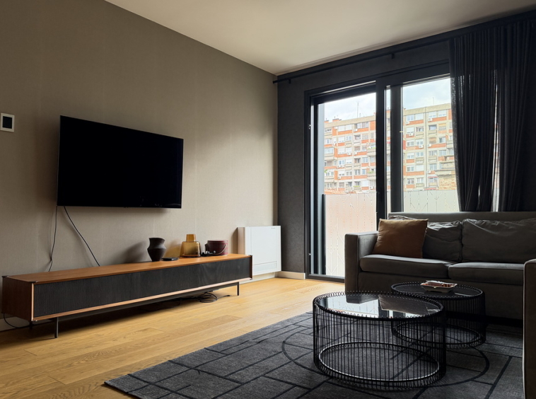 Trosoban stan, Neimar - dnevna soba, trpezarija | 2-Br apartment, Neimar - living room, dining room
