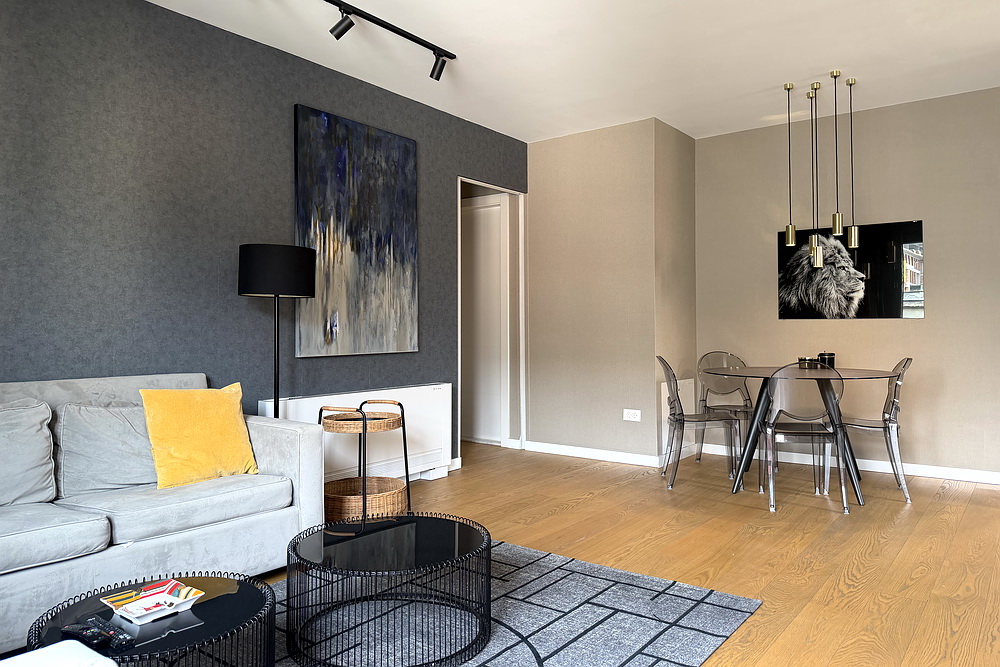 Trosoban stan, Neimar - dnevna soba, trpezarija | 2-Br apartment, Neimar - living room, dining room