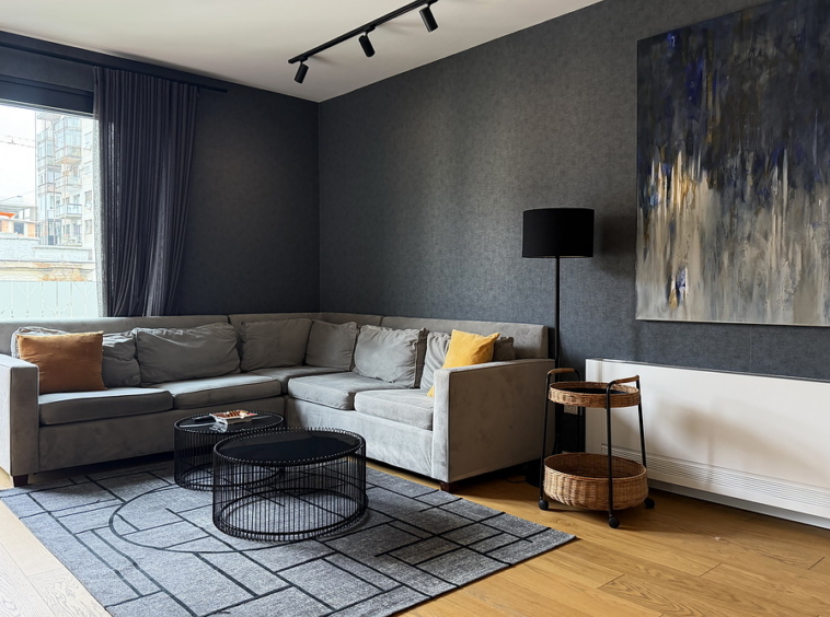 Trosoban stan, Neimar - dnevna soba, trpezarija | 2-Br apartment, Neimar - living room, dining room