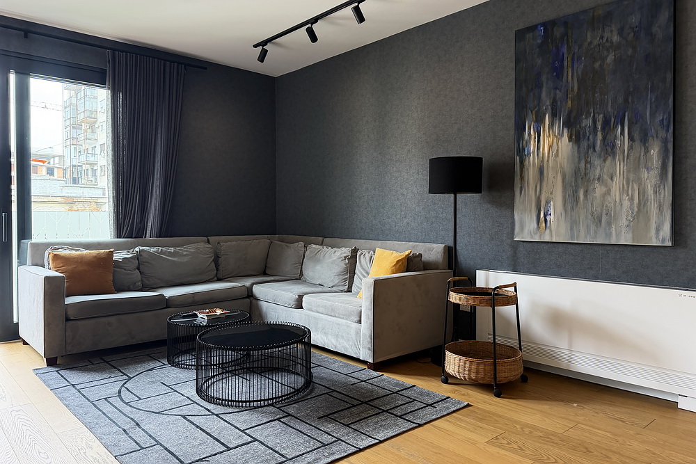Trosoban stan, Neimar - dnevna soba, trpezarija | 2-Br apartment, Neimar - living room, dining room
