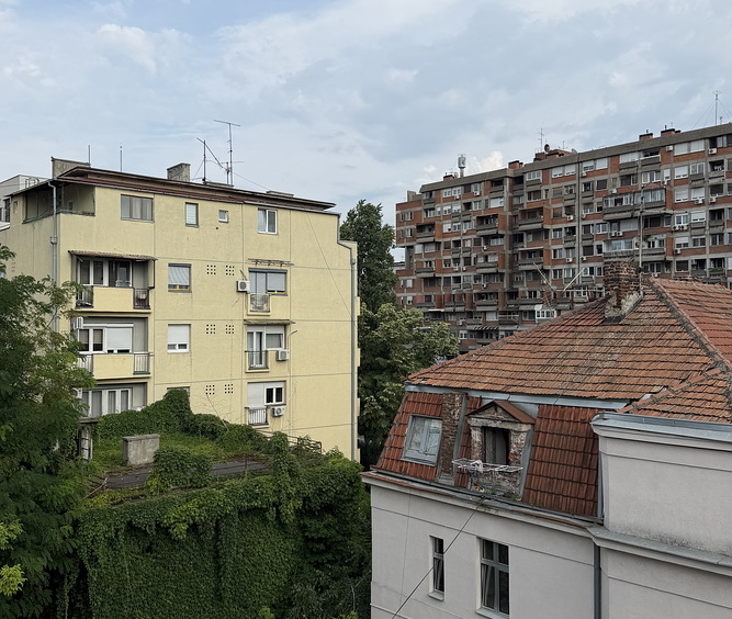 Trosoban stan, Neimar - pogled iz stana | 2-Br apartment, Neimar - view from the apartment