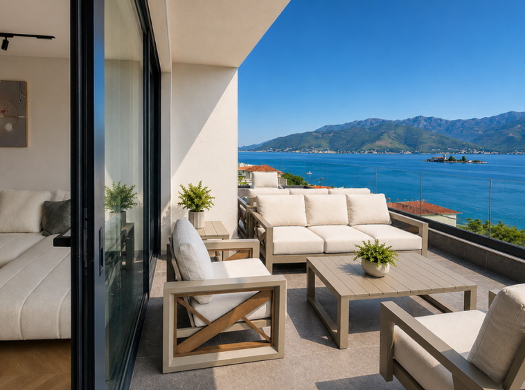 Dvosoban stan, Luštica | 1-Br apartment, Luštica
