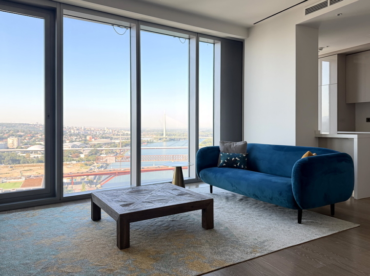 Dvosoban stan, St. Regis - dnevna soba, trpezarija, kuhinja | 1-Br apartment, St. Regis - living room, dining room, kitchen