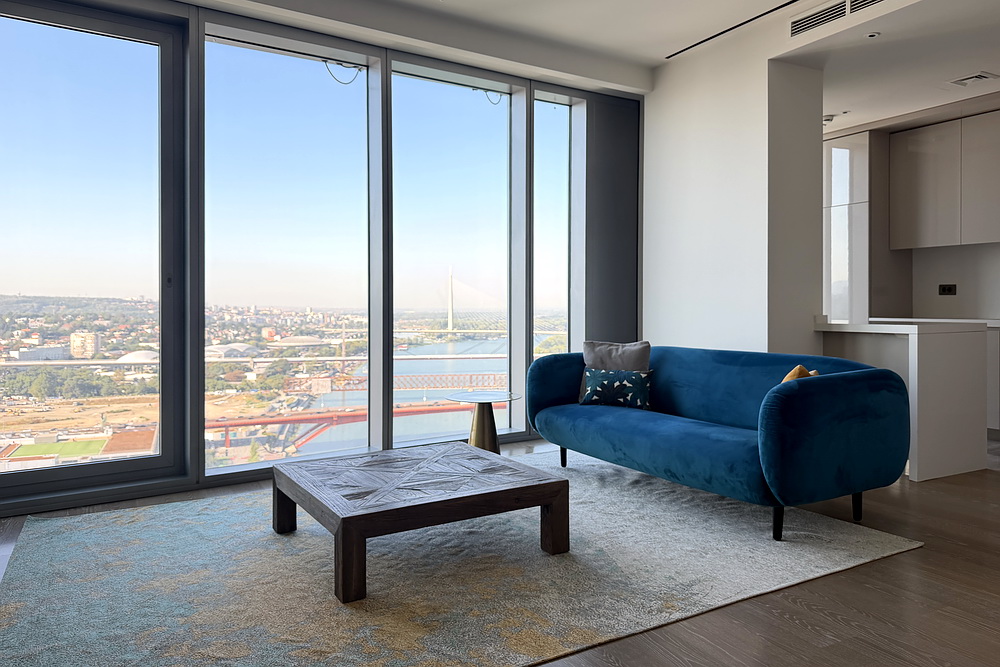 Dvosoban stan, St. Regis - dnevna soba, trpezarija, kuhinja | 1-Br apartment, St. Regis - living room, dining room, kitchen