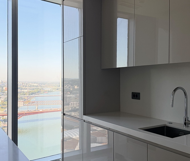 Dvosoban stan, St. Regis - dnevna soba, trpezarija, kuhinja | 1-Br apartment, St. Regis - living room, dining room, kitchen