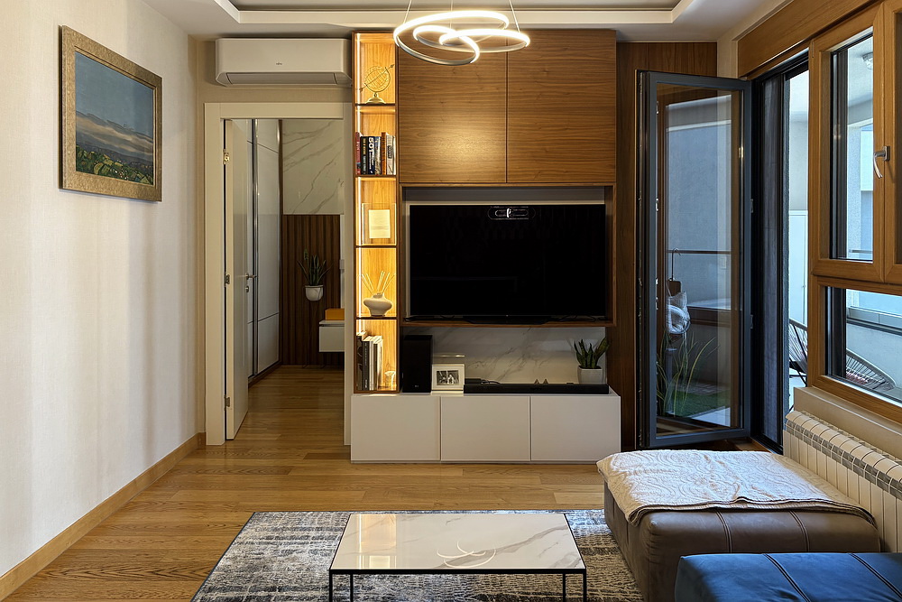 Trosoban stan, Wellport - dnevna soba, trpezarija, kuhinja | 2-Br apartment, Wellport - living room, dining room, kitchen