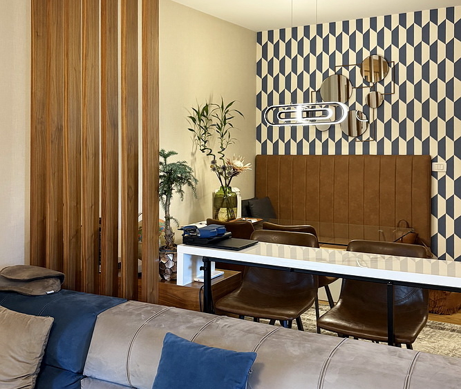 Trosoban stan, Wellport - dnevna soba, trpezarija, kuhinja | 2-Br apartment, Wellport - living room, dining room, kitchen
