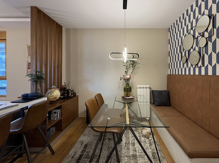 Trosoban stan, Wellport - dnevna soba, trpezarija, kuhinja | 2-Br apartment, Wellport - living room, dining room, kitchen