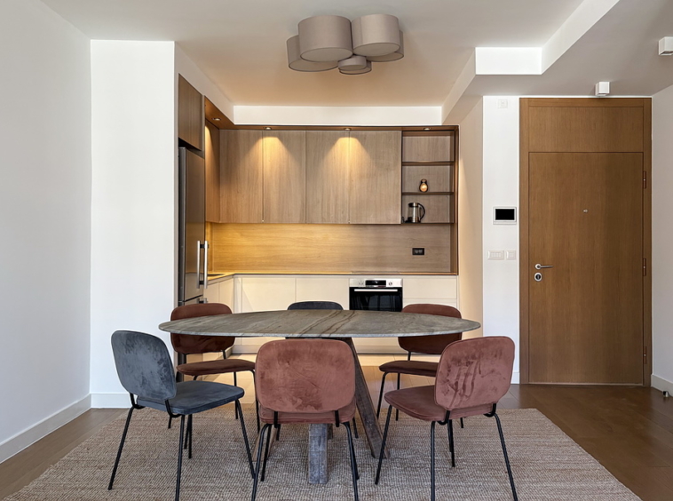 Trosoban stan, BW Magnolia - dnevna soba, trpezarija, kuhinja | 2-Br apartment, BW Magnolia - living room, dining room, kitchen