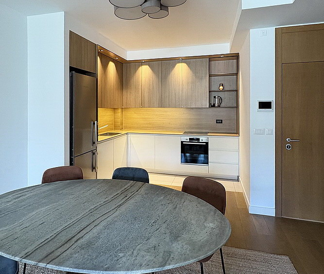 Trosoban stan, BW Magnolia - dnevna soba, trpezarija, kuhinja | 2-Br apartment, BW Magnolia - living room, dining room, kitchen