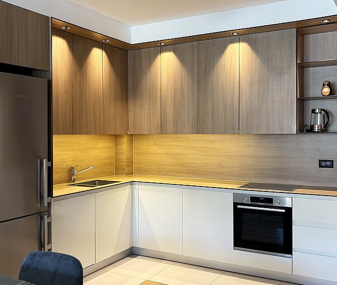 Trosoban stan, BW Magnolia - dnevna soba, trpezarija, kuhinja | 2-Br apartment, BW Magnolia - living room, dining room, kitchen